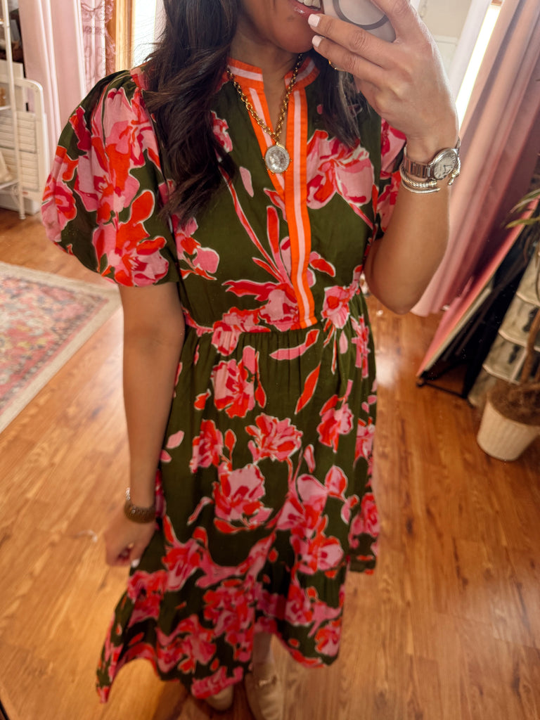 Magnolia Grove Maxi Dress
