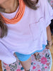 Rope Necklace Salmon