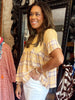 Cher Plaid Top