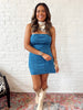 Marina Mini Denim Dress