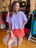 Weekend Warrior Tee - Lavendar