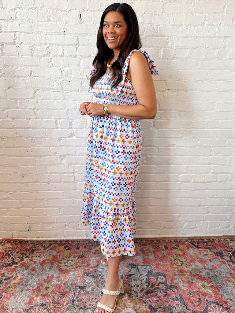 Garden Party Mosaic Dress