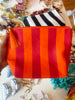 Travel Pouch in Pink & Orange