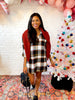 Blake Plaid Shirt Dress