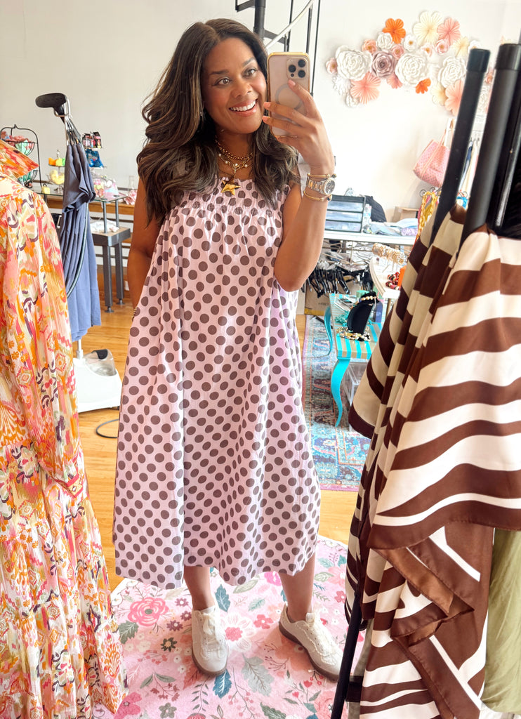 Wild Bergamot Midi Dress
