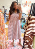 Wild Bergamot Midi Dress