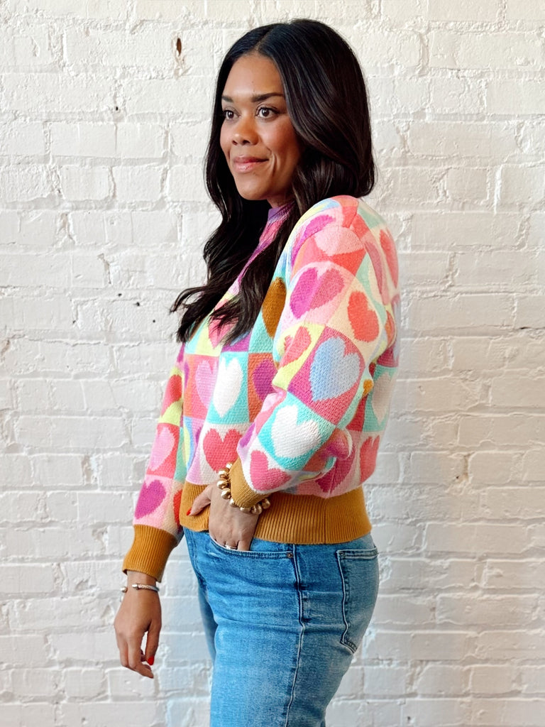 Piece of My Heart Sweater