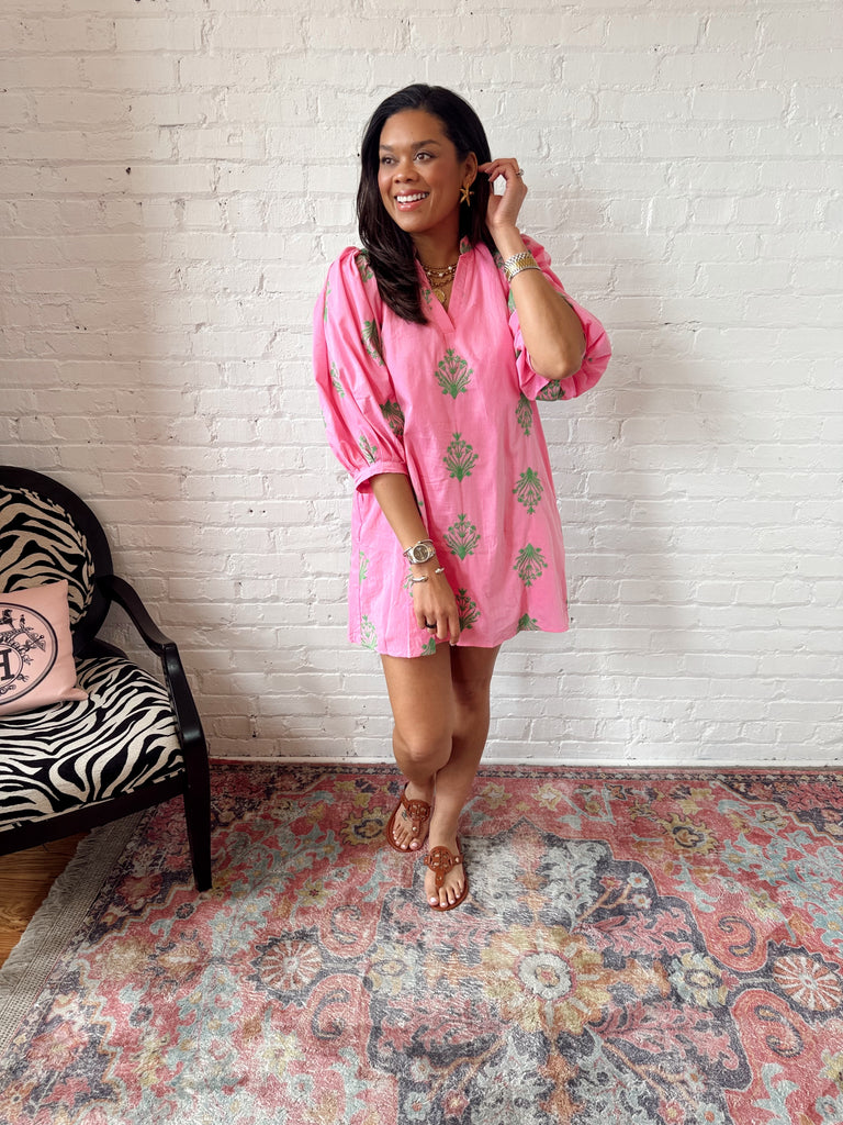 Pink Flamingo Dress