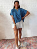 Elevated Tee Blue