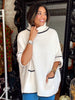 Fireside Poncho Ivory