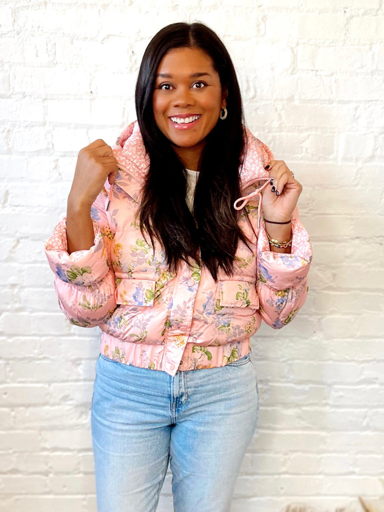 Lovely Floral Puffer