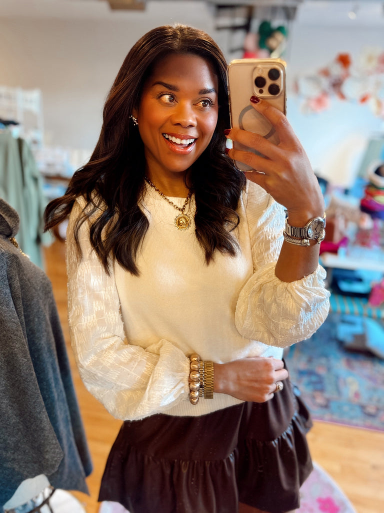 Ivory Daydream Sweater