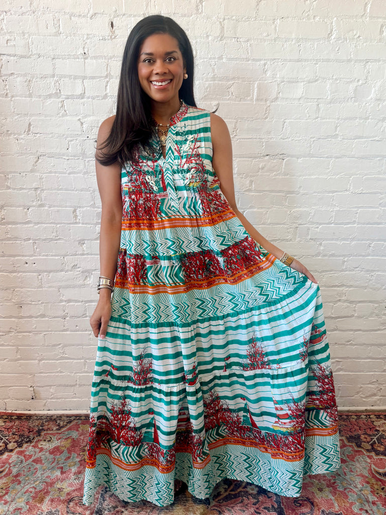 Teal Tide Dress