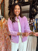 Vintage Violet Quilted Jacket