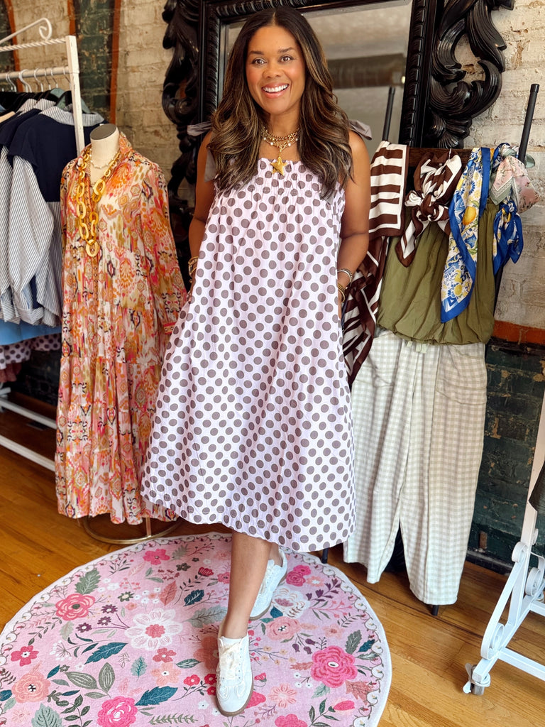 Wild Bergamot Midi Dress