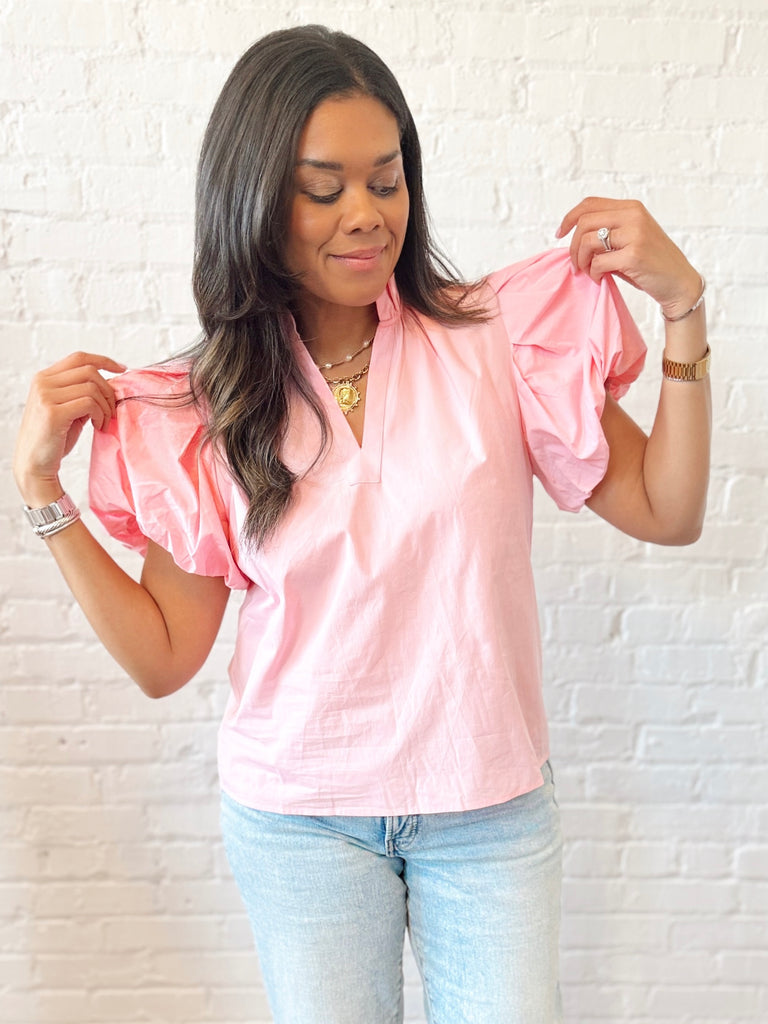 Anna Puff Sleeve Top