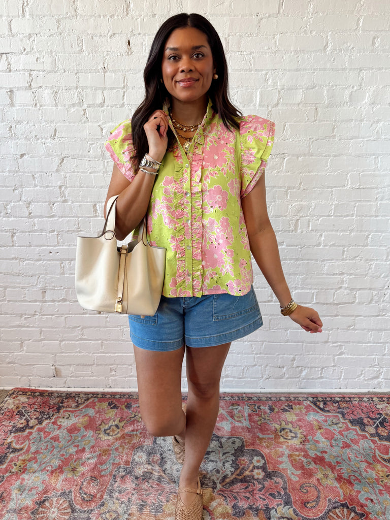 Bubblegum Picnic Top