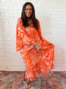 Tangerine Dream Boho Dress