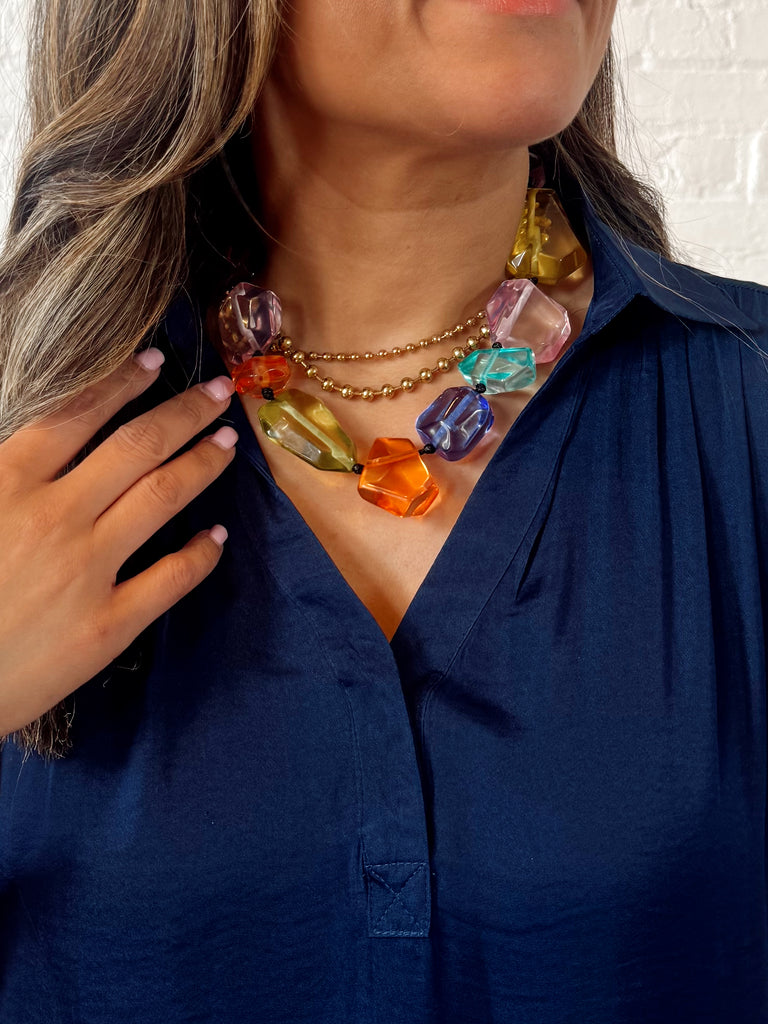 Summer Stone Necklace