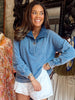Practical Pullover Blue