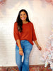 Roasting Chestnuts Knit Top