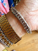Two-Tone Carabiner Bracelet