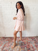 Evelyn Striped Dress Pink