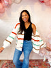 Walk The Line Cable Knit Cardigan