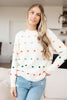 Rainbow Pebbles Detail Sweater