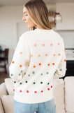 Rainbow Pebbles Detail Sweater