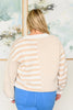 Lets Bake Cookies Check Cardigan