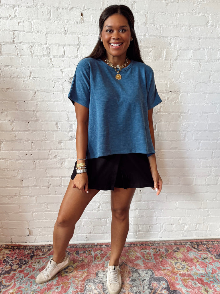 Elevated Tee Blue