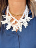 White Coral Necklace