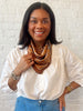 Magnetic Triangle Scarf - Color Block