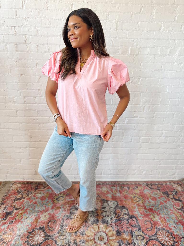 Anna Puff Sleeve Top