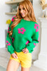 Follow Your Heart Drop Shoulder Sweater
