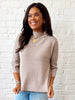Agnes Knit Sweater- Mocha