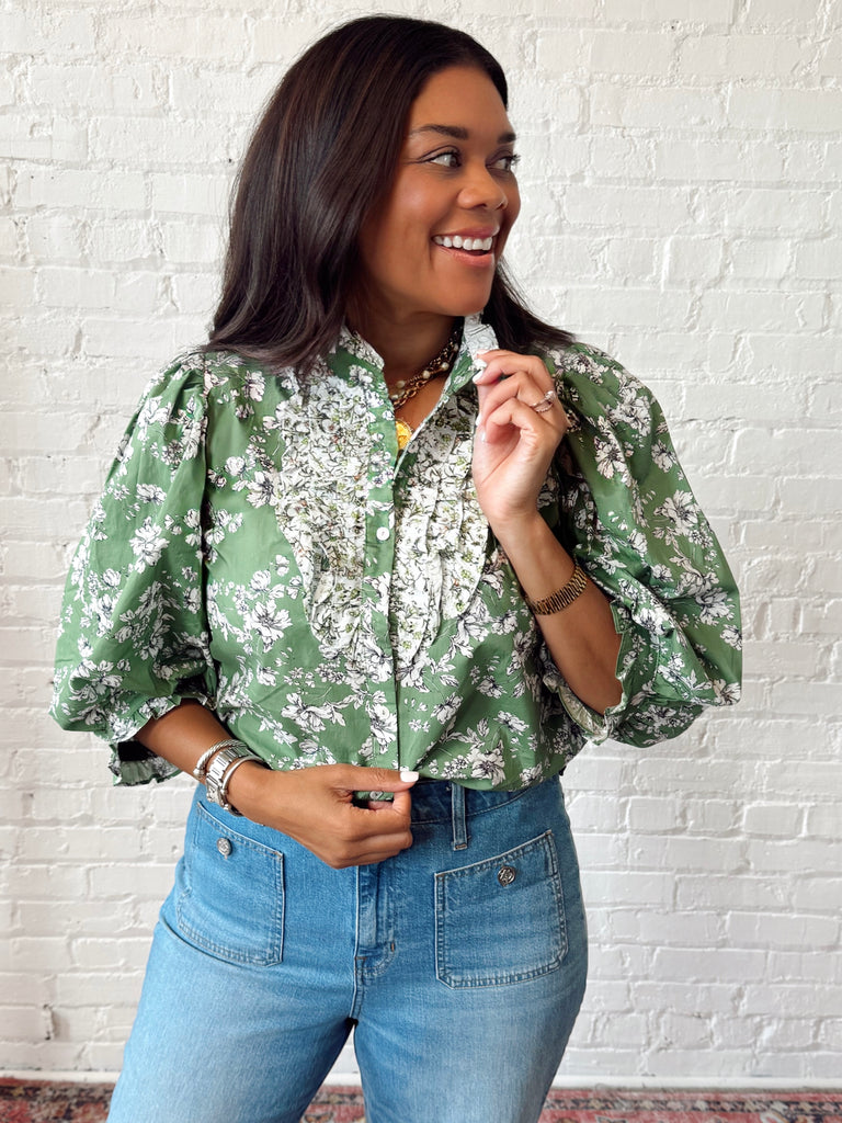 Greenhouse Floral Top