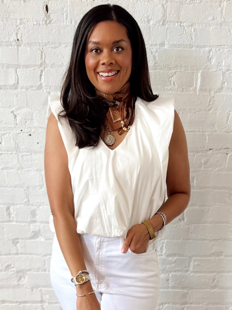 Modern Muse Top White