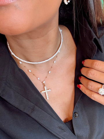 Sandbar Beaded Necklace