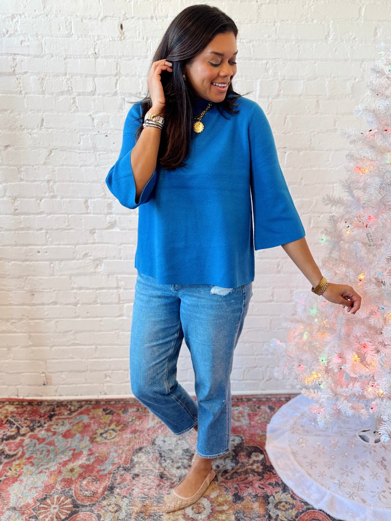 Agnes Sweater French Blue