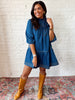 Collins Denim Dress