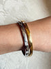 CZ Hinge Bangle - Gold