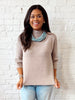 Agnes Knit Sweater- Mocha