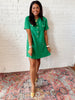 Emerald Luxe Dress