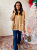 Fireside Poncho Tan