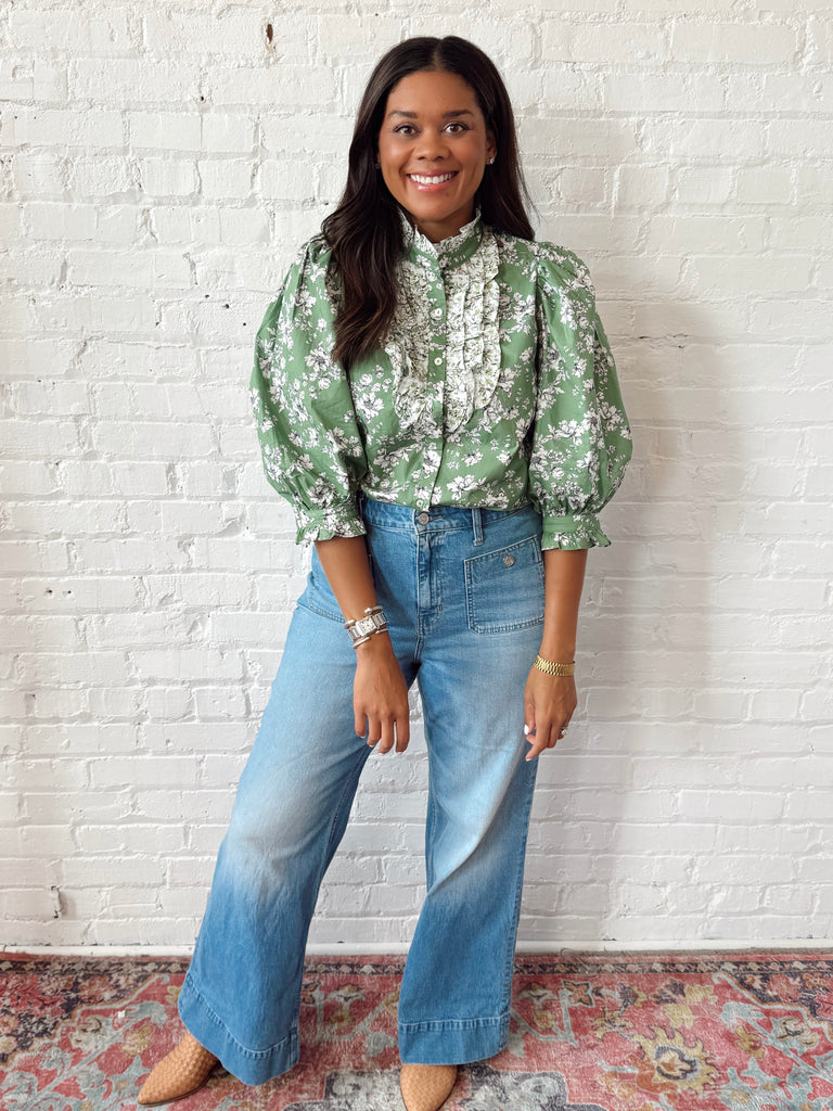 Greenhouse Floral Top