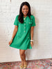 Emerald Luxe Dress