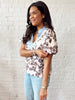 Pearl Puff Sleeve Top