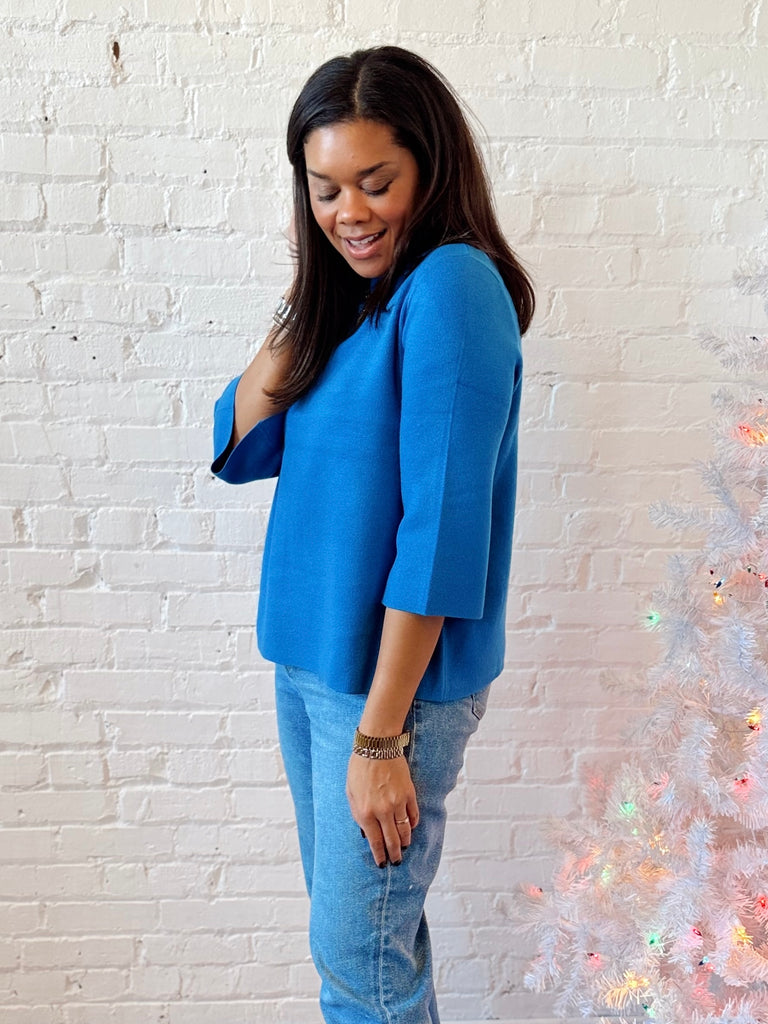 Agnes Sweater French Blue